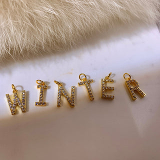 Letter T to Z | Initial & Butterfly 24k Gold Filled Layered Mary Set