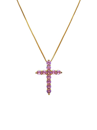 Cross 24k Gold Filled Necklace