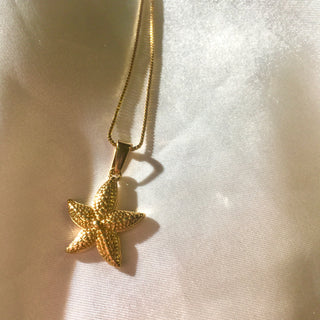 Seastar 24K Gold Filled Necklace