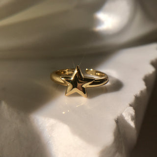Star 24K Gold Filled Ring
