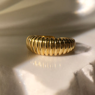 Croissant 24K Gold Filled Ring